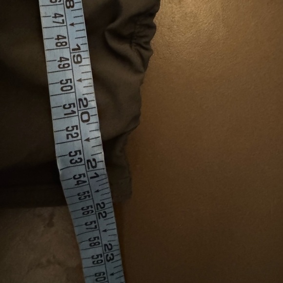 EDDIE BAUER Women's Ruched Capri Hiking Pants Size 12 Gray Travel Stretch - Picture 5 of 14